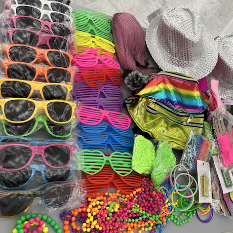 une soiree sur le thème des années 80