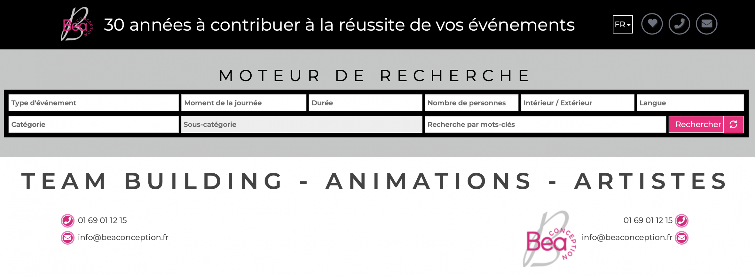 Moteur de recherche en ligne