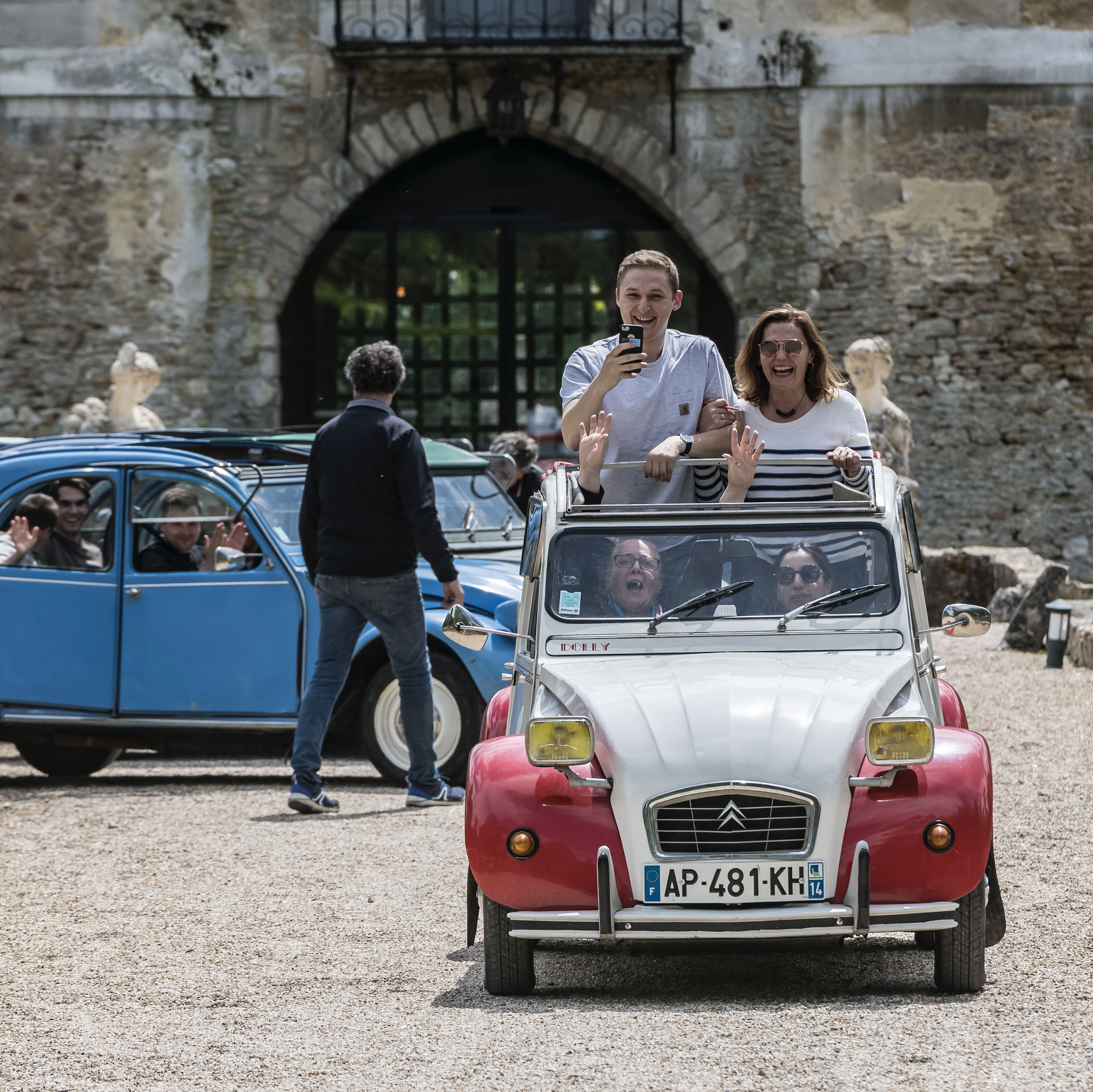Rallye ou balade en véhicule 2 CV